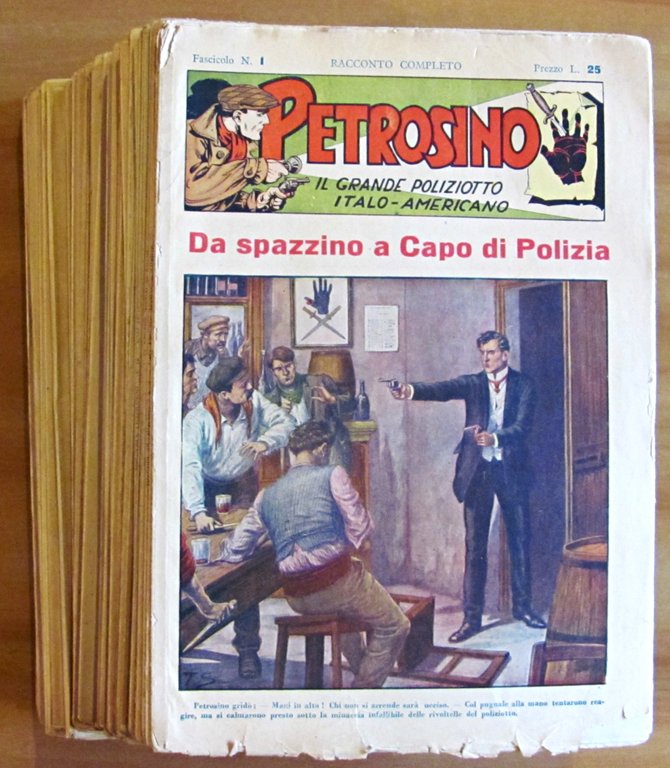 PETROSINO - Il Grande Poliziotto Italo-Americano - Fascocli sciolti 1/95 …