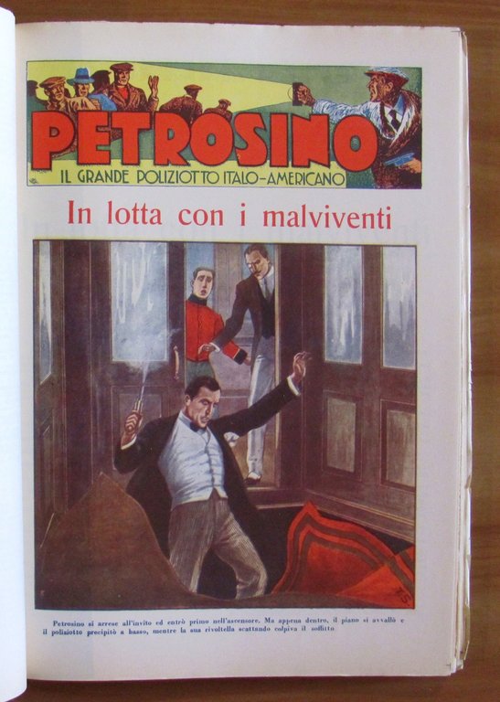 PETROSINO il grande Poliziotto Italo Americano, 1972 - Lotto di …