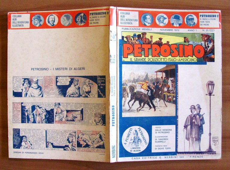 PETROSINO il grande Poliziotto Italo Americano, 1972 - Volume N.2