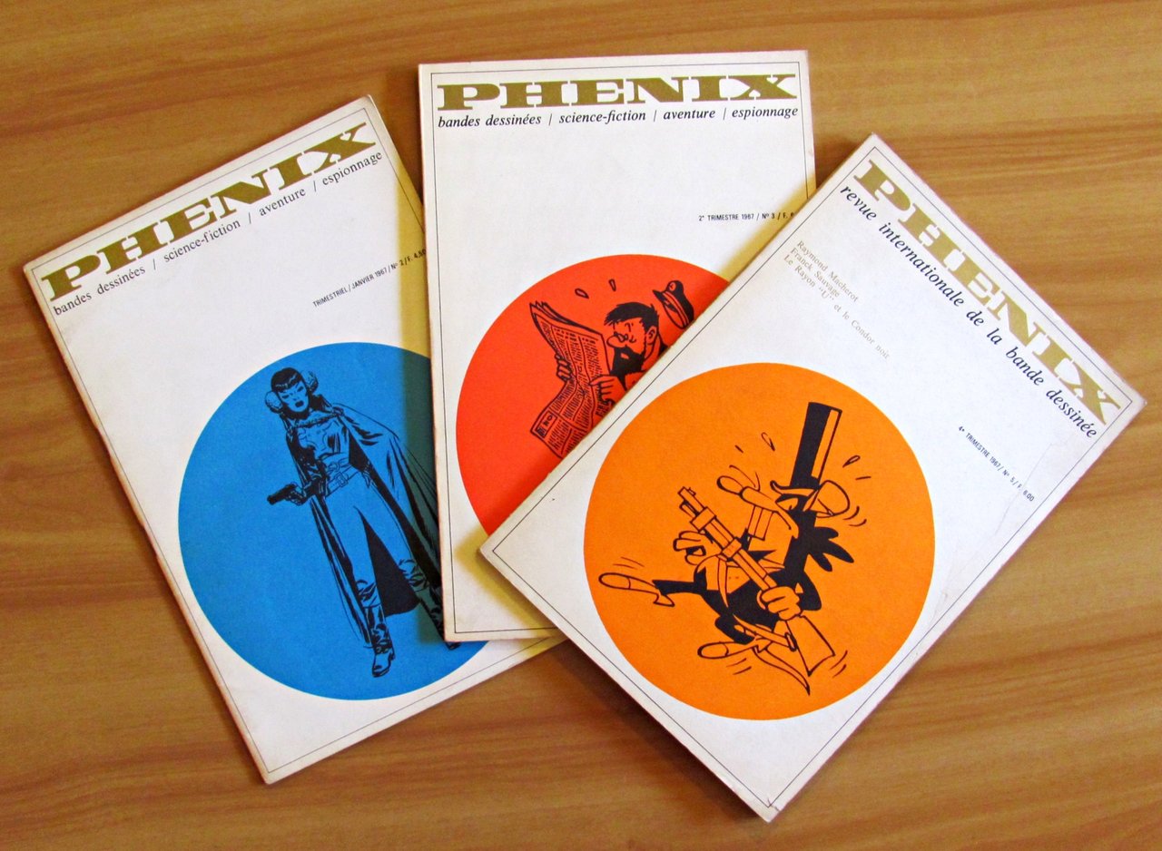 PHENIX - Revue internationale de la Bande Dessinée N.2-3-5 - …