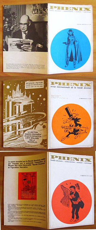 PHENIX - Revue internationale de la Bande Dessinée N.2-3-5 - …