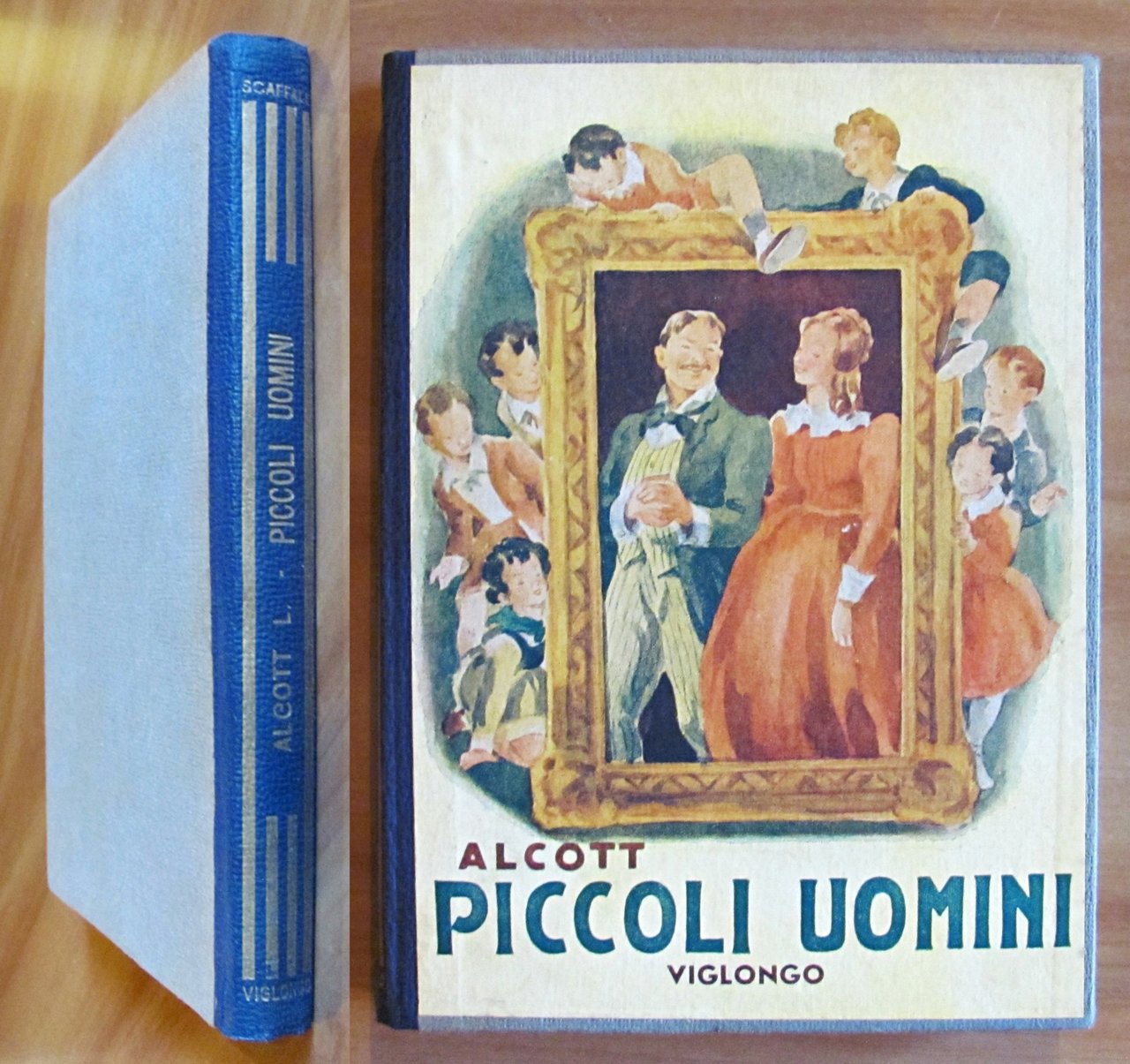 PICCOLI UOMINI - Collana Lo Scaffale, 1948 - ill. Nicoletti