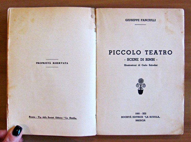 PICCOLO TEATRO - SCENE DI BIMBI - Collana ANIME IN …