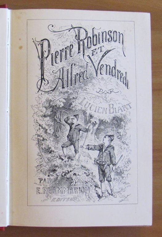 PIERRE ROBINSON ET ALFRED VENDREDI, 1845 ca. - ill. GERLIER