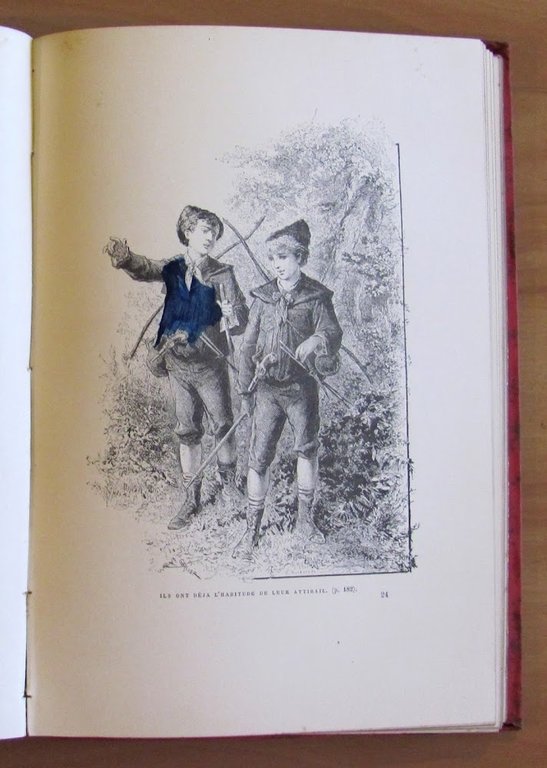 PIERRE ROBINSON ET ALFRED VENDREDI, 1845 ca. - ill. GERLIER