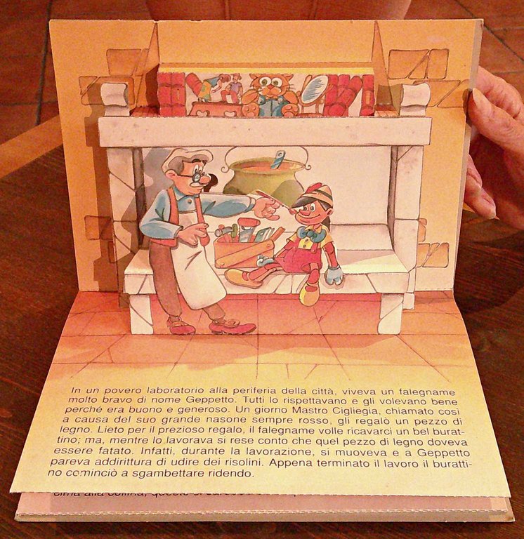 PINOCCHIO - Coll. Fiabe Vive, 1990 - ill. FERRON