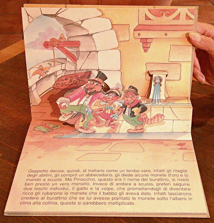 PINOCCHIO - Coll. Fiabe Vive, 1990 - ill. FERRON