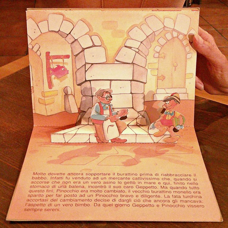 PINOCCHIO - Coll. Fiabe Vive, anni '90 - ill. Ferron …