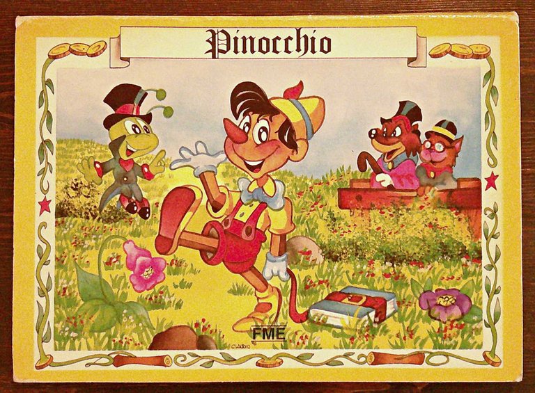 PINOCCHIO - Coll. Fiabe Vive, anni '90 - ill. Ferron …