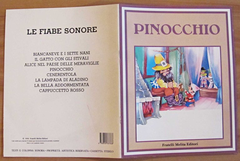 PINOCCHIO - Coll. Le Fiabe Sonore, 1990