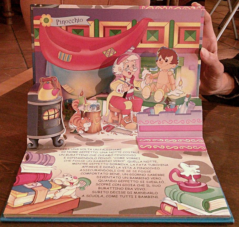 PINOCCHIO - Coll. Libri Pop Up, 2017 - ill. CERNUSCHI