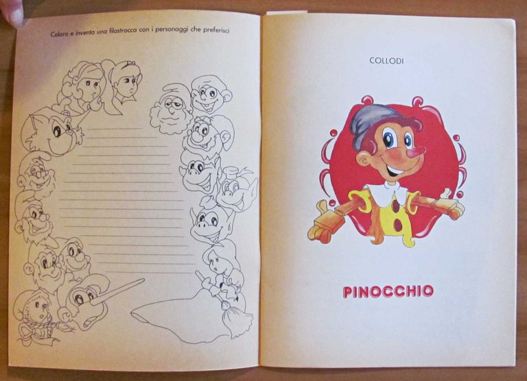 PINOCCHIO - Coll. Magia di Favole, 1989 - ill. CERNUSCHI