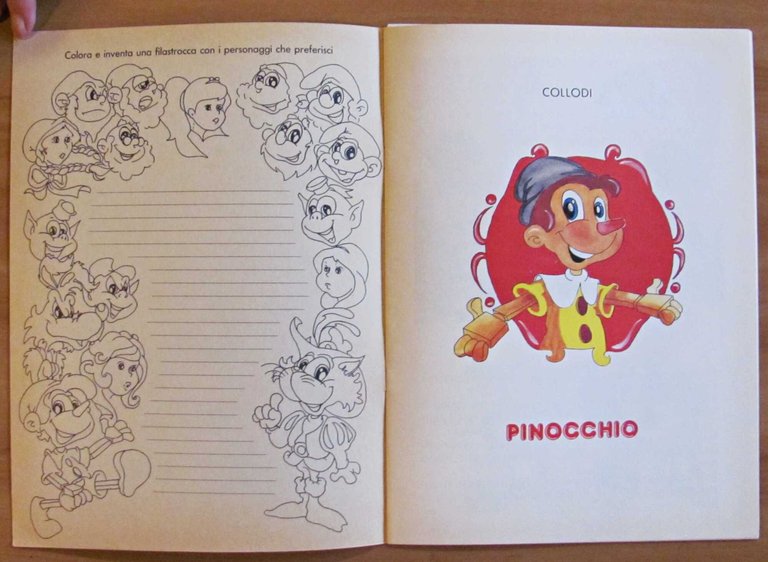 PINOCCHIO - Coll. Magia di Favole, 1989 - ill. Cernuschi