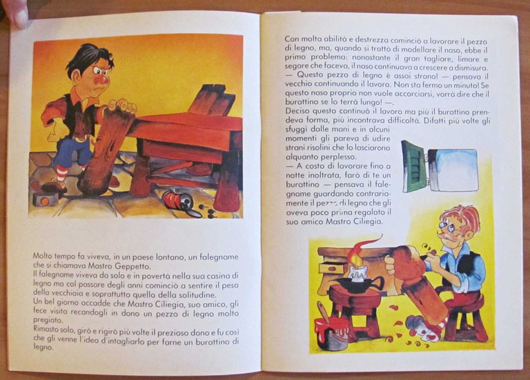 PINOCCHIO - Coll. Magia di Favole, 1989 - ill. CERNUSCHI