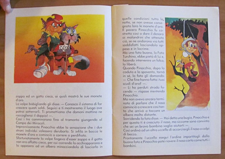 PINOCCHIO - Coll. Magia di Favole, 1989 - ill. CERNUSCHI