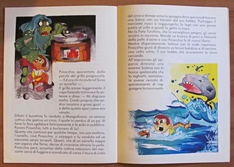 PINOCCHIO - Coll. Magia di Favole, 1989 - ill. Cernuschi