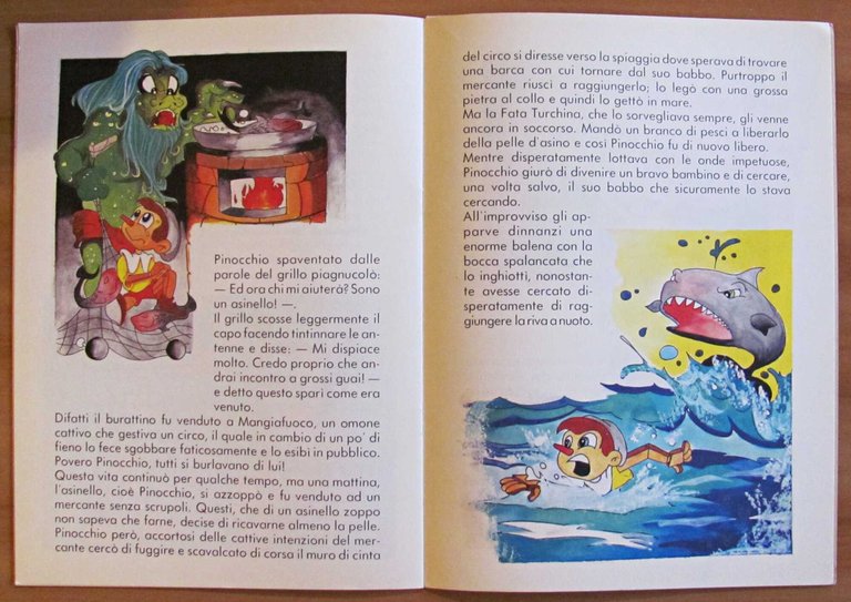 PINOCCHIO - Coll. Magia di Favole, 1989 - ill. CERNUSCHI