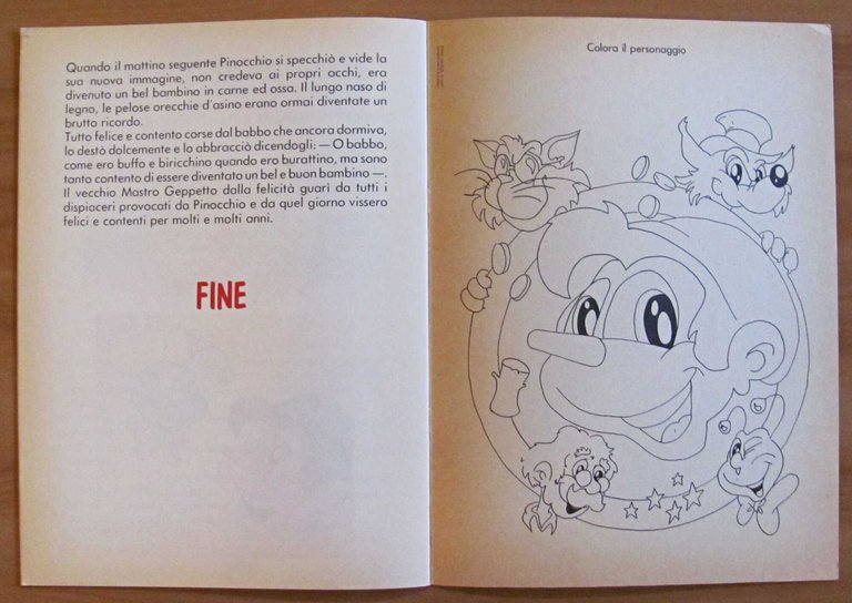 PINOCCHIO - Coll. Magia di Favole, 1989 - ill. CERNUSCHI