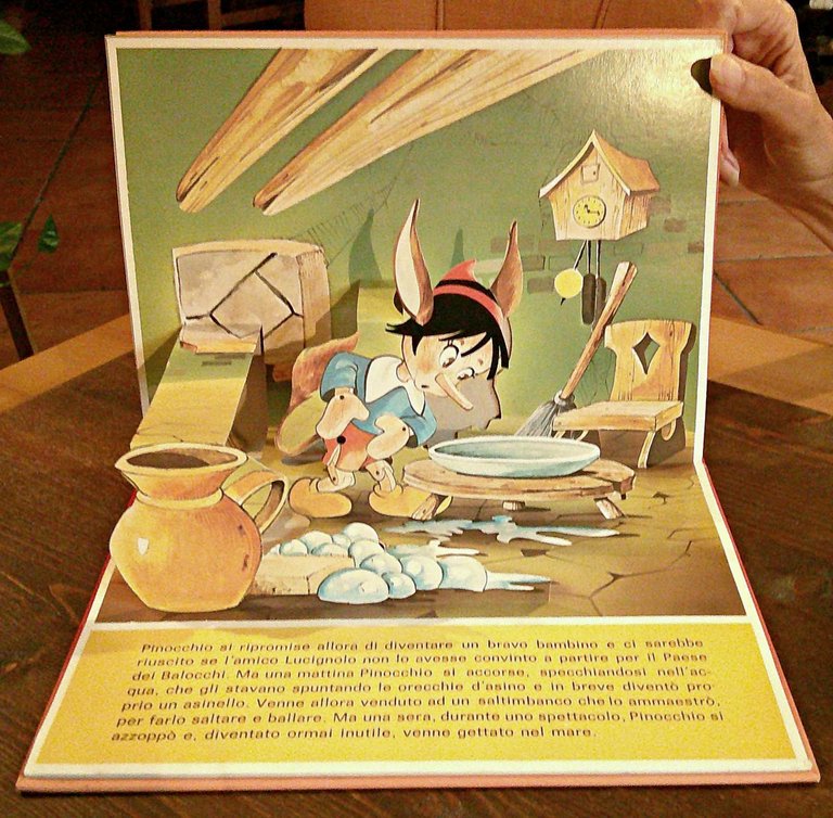 PINOCCHIO - Coll. Scene di Fiabe - POP-UP