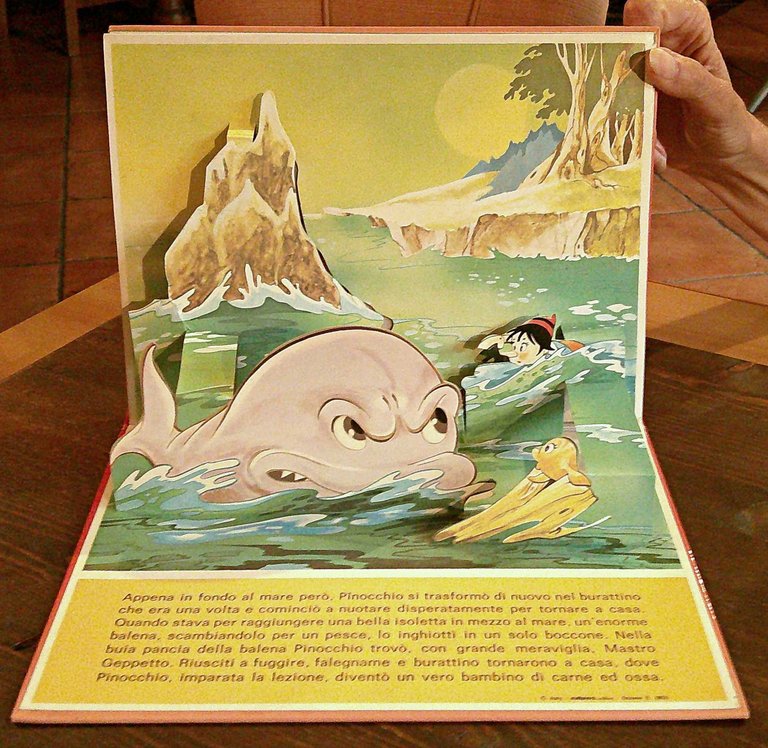 PINOCCHIO - Coll. Scene di Fiabe - POP-UP
