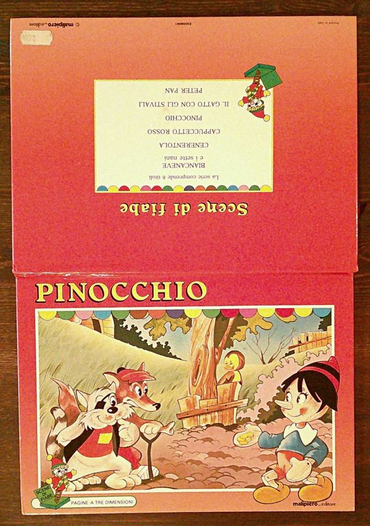 PINOCCHIO - Coll. Scene di Fiabe - POP-UP