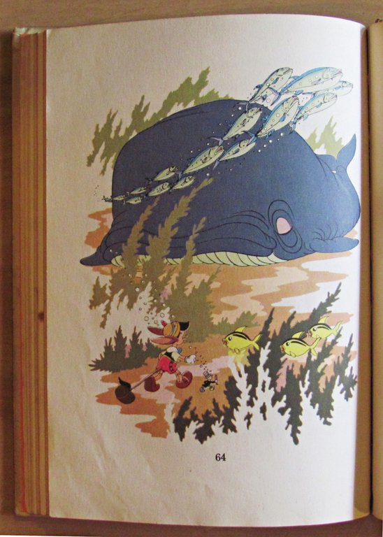 PINOCCHIO - Coll. Walt Disney Story Books, 1939/40