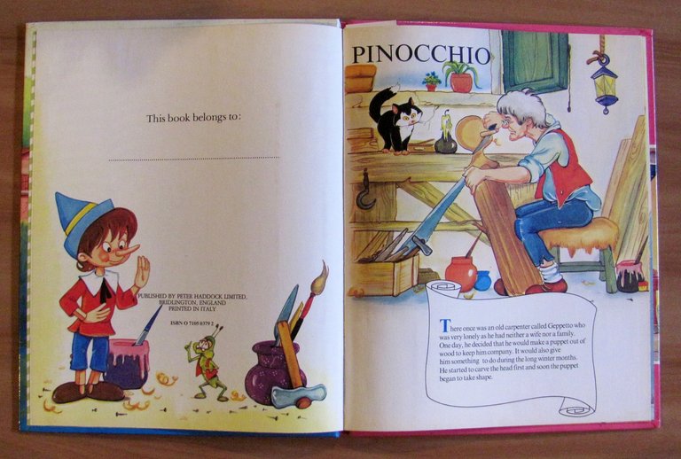 PINOCCHIO - Coll. Well-Loved Tales, anni '90 | Immagine Gallery 2