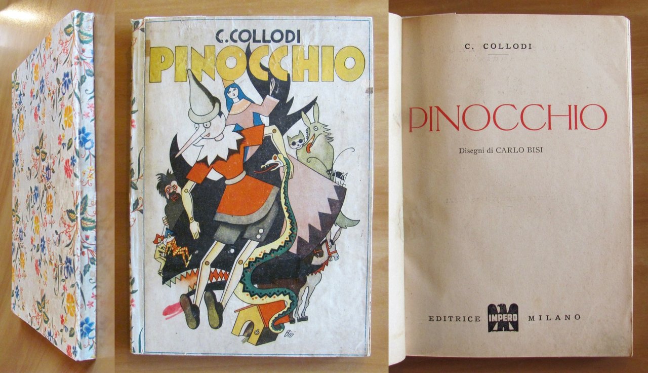 PINOCCHIO - Collana Azzurra N.1, s.d. ma 1945 - ill. … | Immagine principale