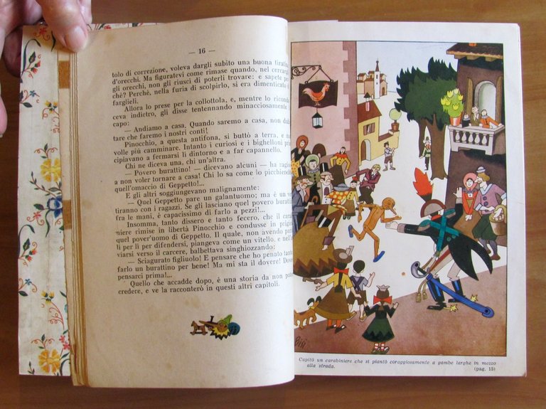 PINOCCHIO - Collana Azzurra N.1, s.d. ma 1945 - ill. … | Immagine Gallery 3