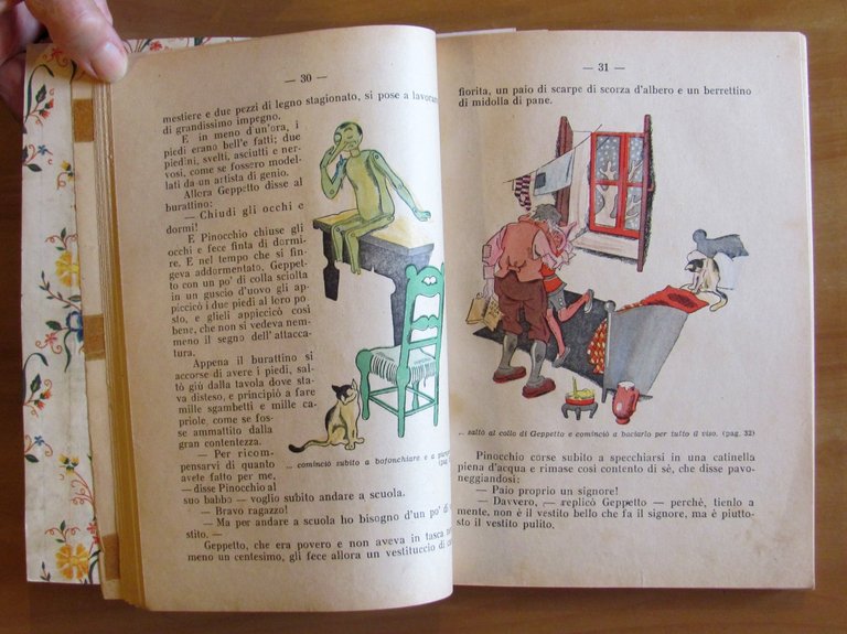 PINOCCHIO - Collana Azzurra N.1, s.d. ma 1945 - ill. … | Immagine Gallery 5