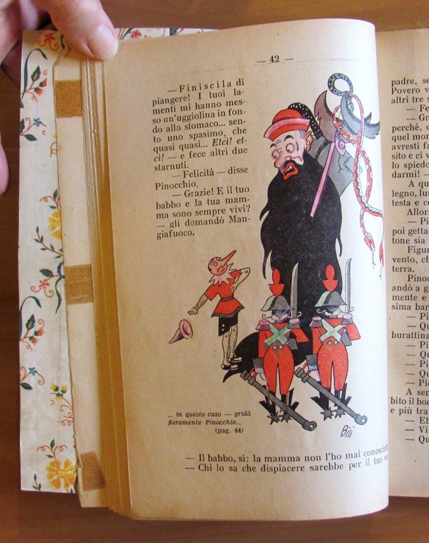PINOCCHIO - Collana Azzurra N.1, s.d. ma 1945 - ill. … | Immagine Gallery 7