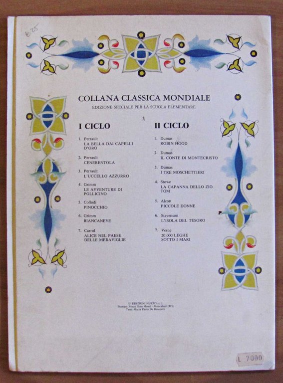 PINOCCHIO - Collana Classica Mondiale, anni '80 - ill. LIVRAGHI | Immagine Gallery 9