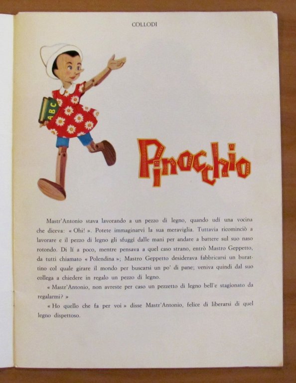 PINOCCHIO - Collana Classica Mondiale N.35, 1988 - ill. LIVRAGHI