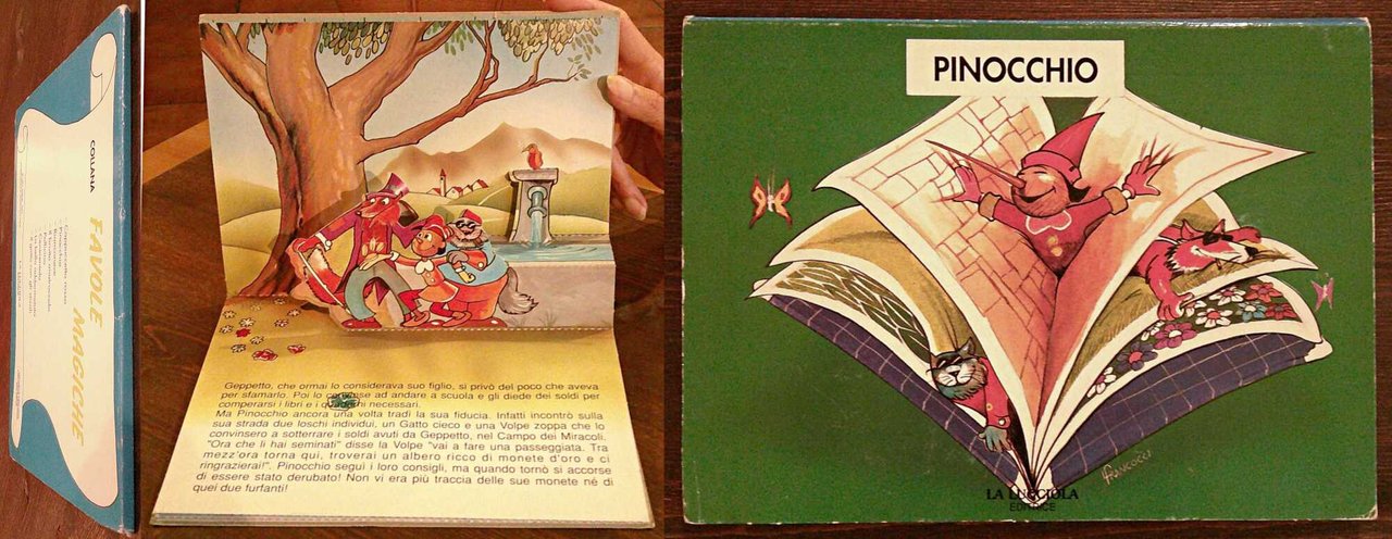 PINOCCHIO - Collana Favole Magiche - PO-UP - ill. FRANCOCCI, …