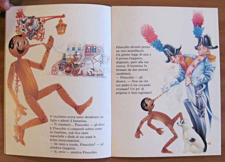 PINOCCHIO - Collana Favolosamente, anni '80