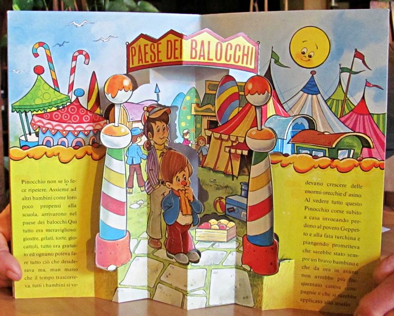 PINOCCHIO - Collana Fiabe a Rilievo - Pop-Up, anni '80 | Immagine Gallery 3