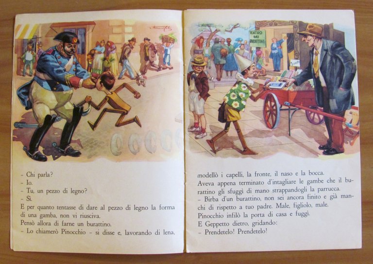 PINOCCHIO - Collana Fiabe, anni '50 - ill. GALBIATI e …