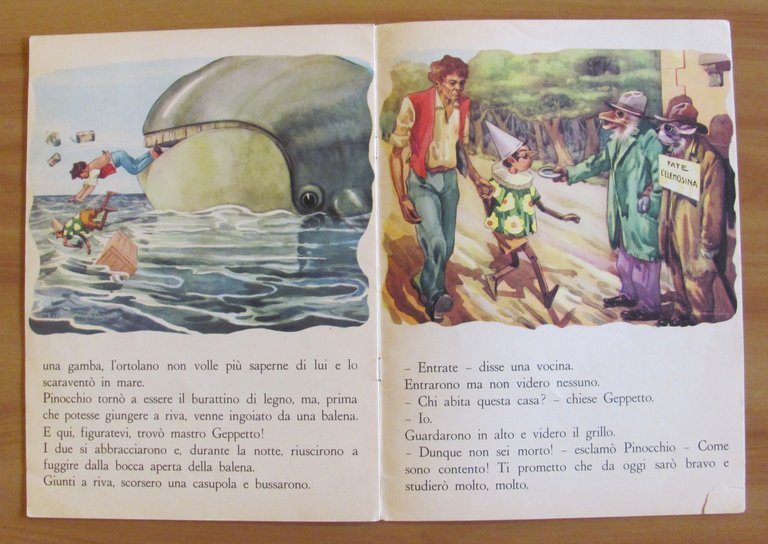 PINOCCHIO - Collana Fiabe, anni '50 - ill. GALBIATI e …