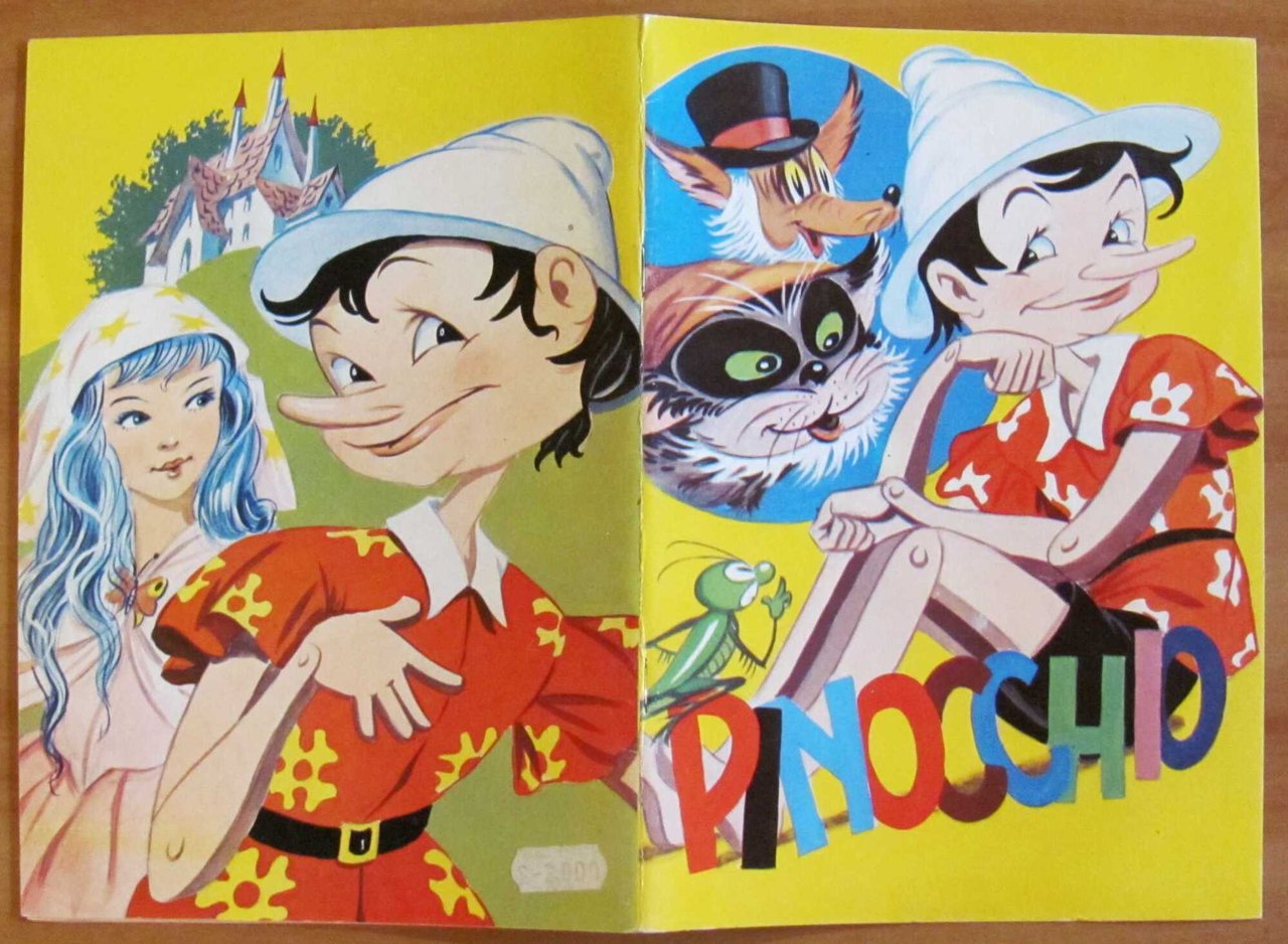 PINOCCHIO - Collana Fiabe Illustrate per i più piccoli, anni …