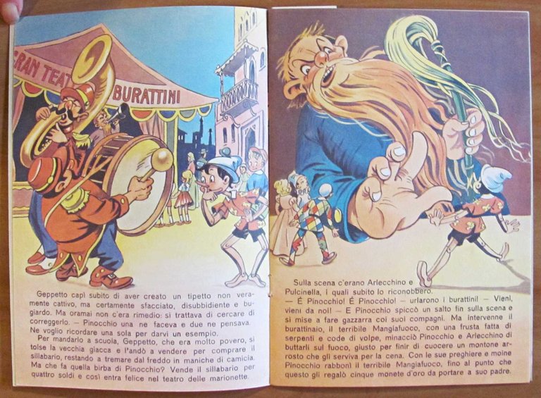 PINOCCHIO - Collana Fiabe Illustrate per i più piccoli, anni …
