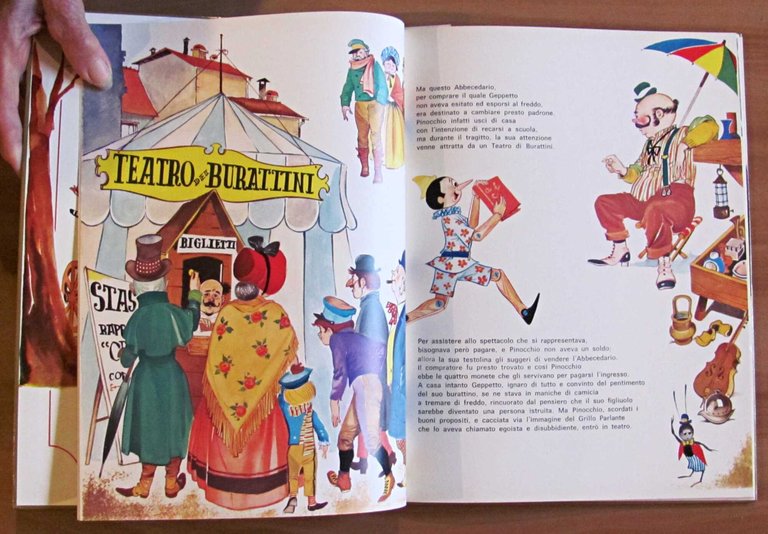 PINOCCHIO - Collana La Fiaba d'Oro - ill. M. FANTONI