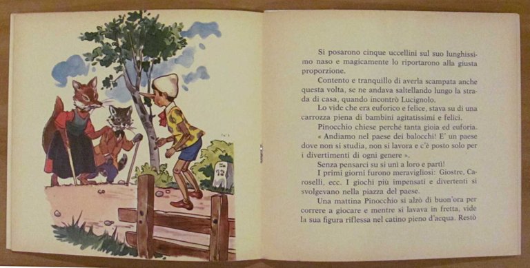 PINOCCHIO - Collana La Lanterna, anni '60