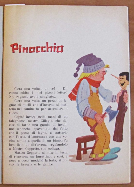 PINOCCHIO - Collana La Radura Delle Fate N.1, anni '60