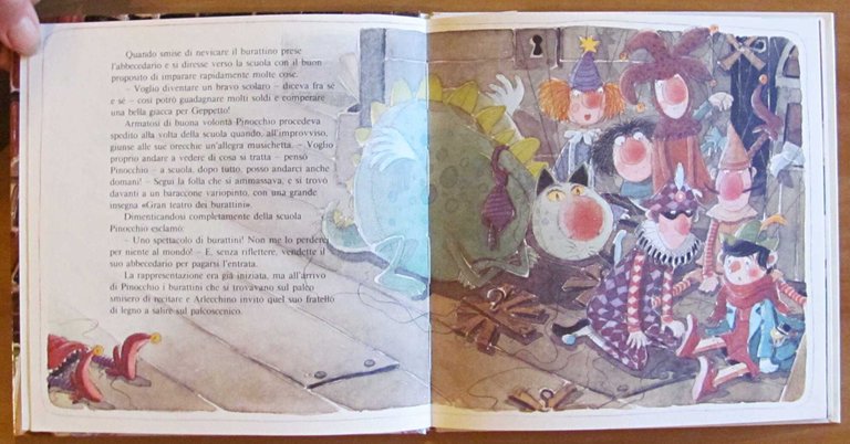 PINOCCHIO - Collana Le Grandi Fiabe, 1991 - ill. ASENSIO