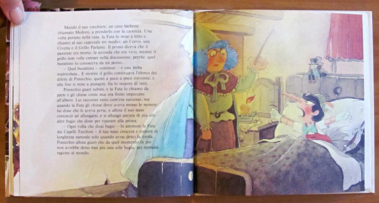 PINOCCHIO - Collana Le Grandi Fiabe, 1991 - ill. ASENSIO