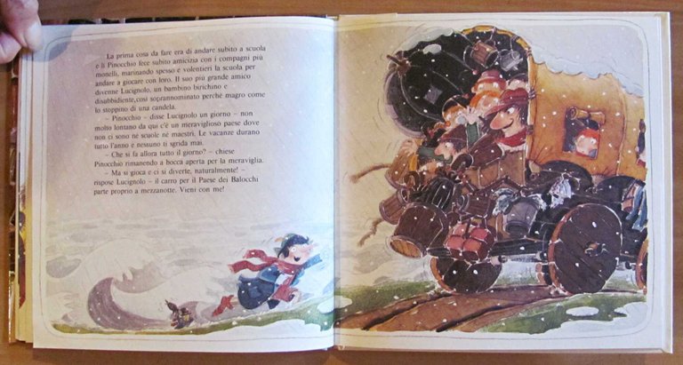 PINOCCHIO - Collana Le Grandi Fiabe, 1991 - ill. ASENSIO