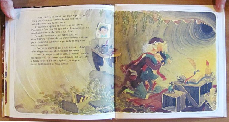 PINOCCHIO - Collana Le Grandi Fiabe, 1991 - ill. ASENSIO