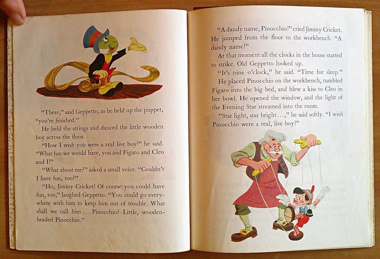 PINOCCHIO - Collana Little Golden Book, 1948