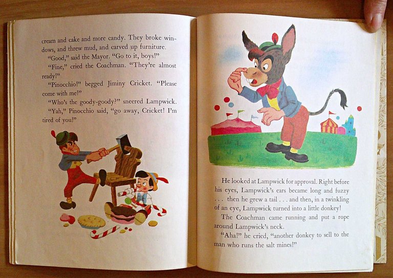 PINOCCHIO - Collana Little Golden Book, 1948