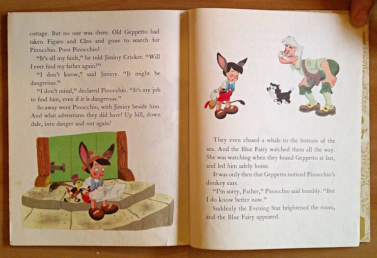 PINOCCHIO - Collana Little Golden Book, 1948